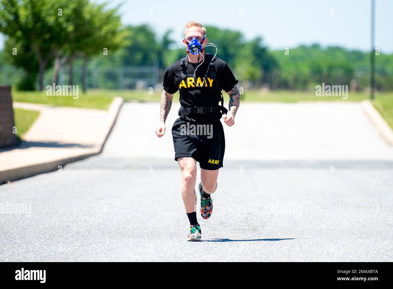 U.S. Army Sgt. Austin Edwards, a preventive medicine specialist with