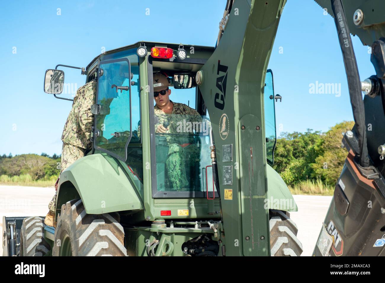 ANDERSEN AIR FORCE BASE, Guam (June 7, 2022) Equipment Operator