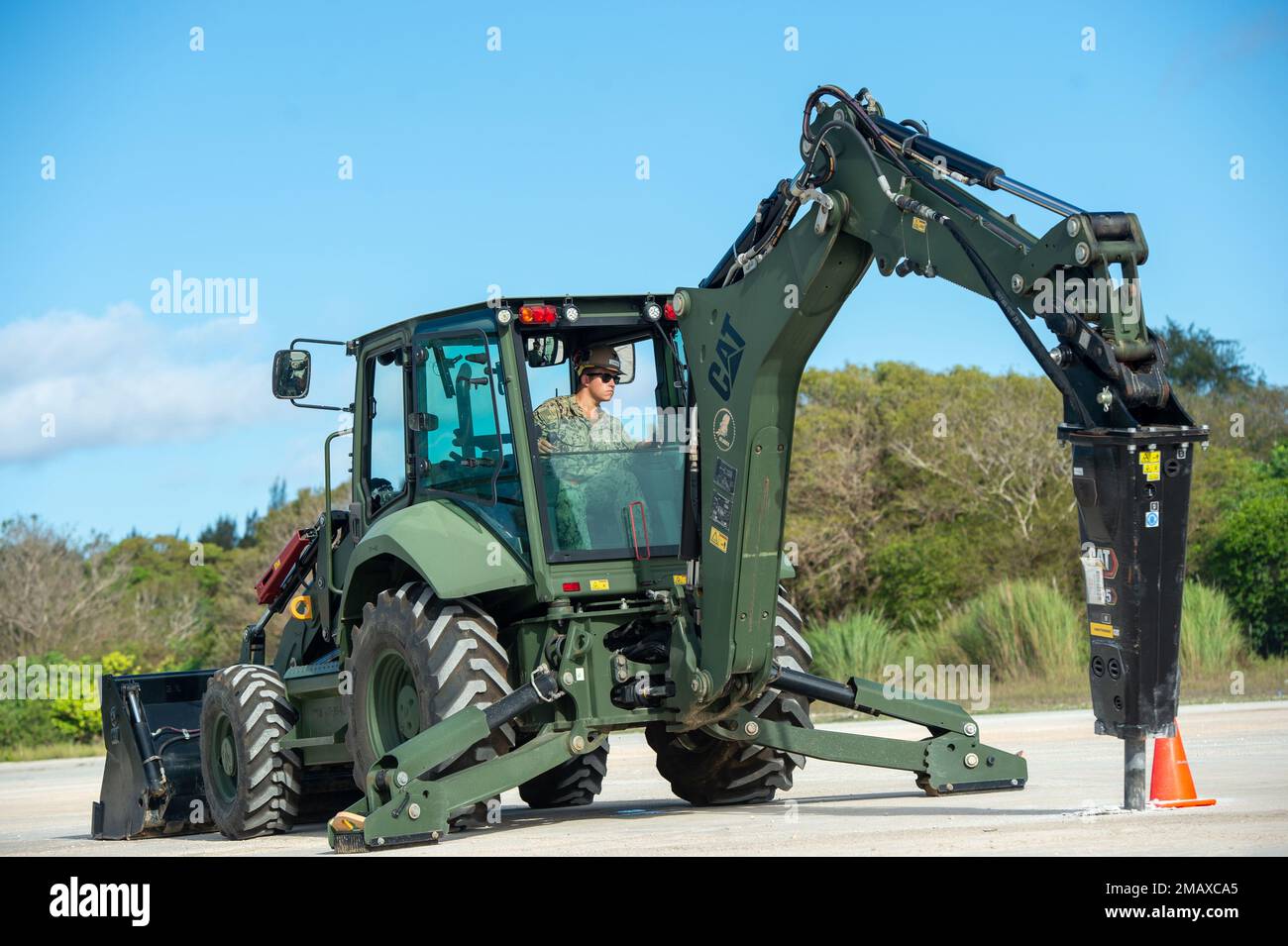 ANDERSON AIR FORCE BASE, Guam (June 7, 2022) Equipment Operator