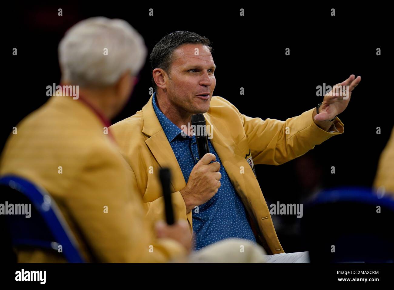 Tony Boselli receives the Gold Jacket, 2022 Pro Football Hall of Fame