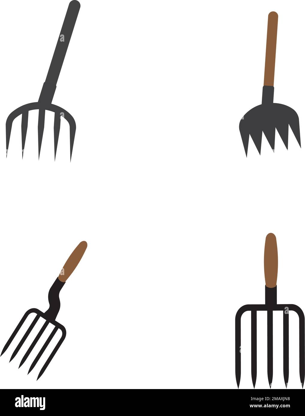 gardening tool logo illustration design Stock Vector Image & Art Alamy