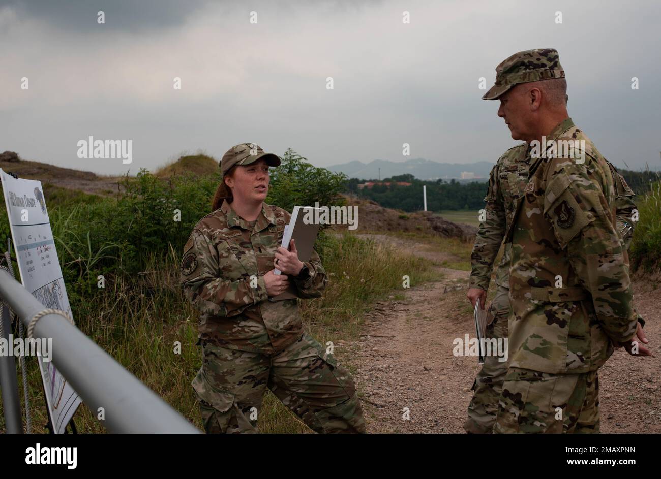 Merrick Jacobson 8th civil engineer squadron commander hi-res stock photography and ...