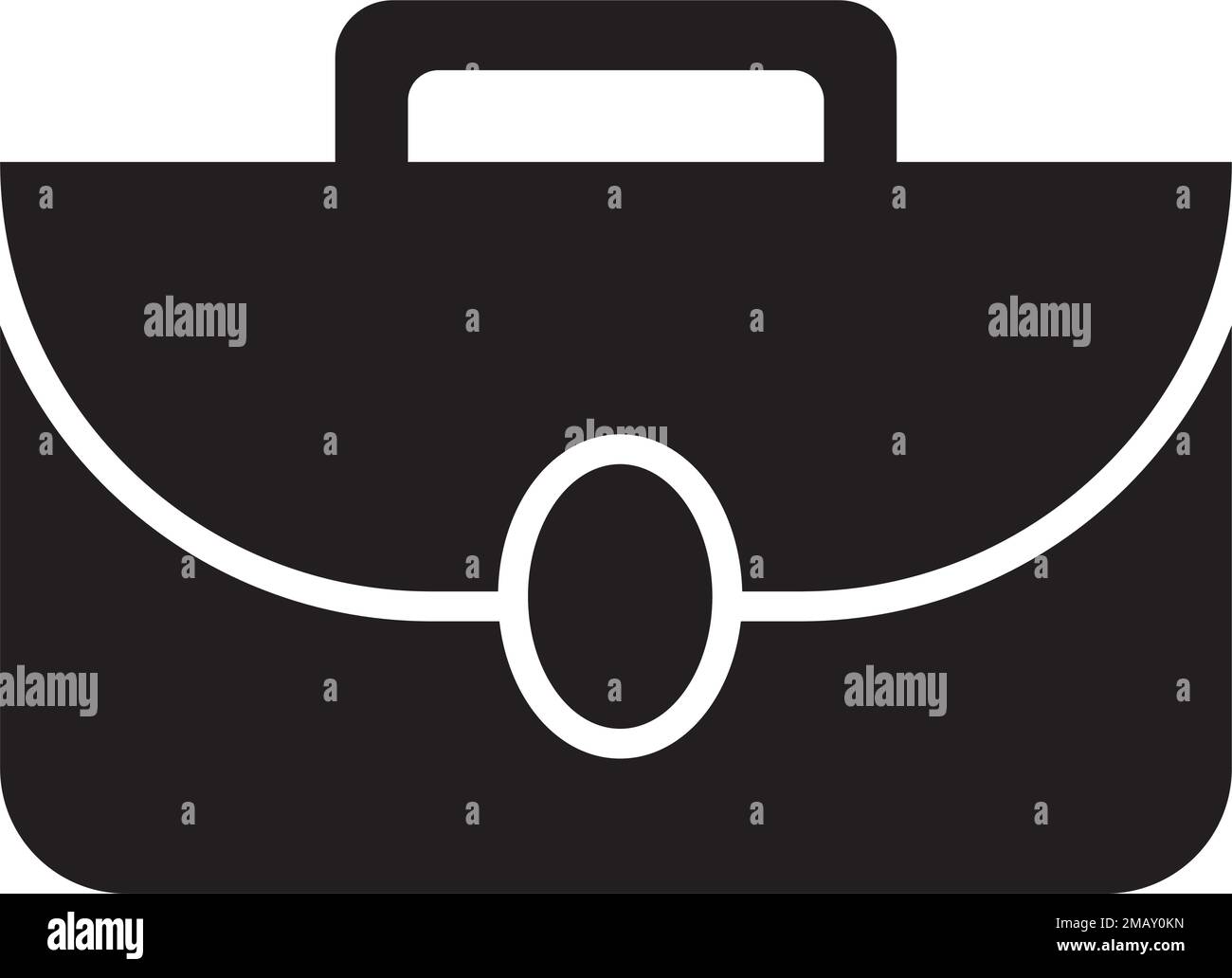 briefcase logo vector template design Stock Vector