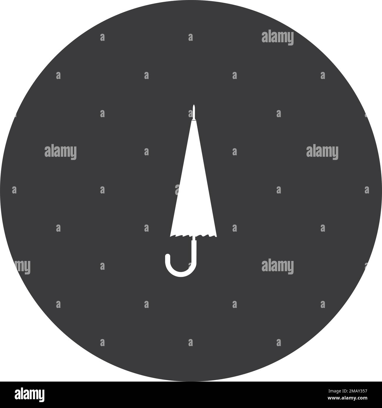 umbrella logo vektor illustration design Stock Vector Image & Art - Alamy