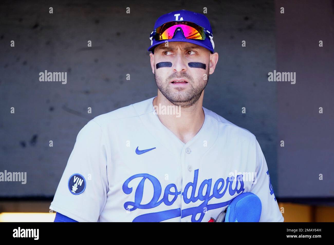 Los Angeles Dodgers' Joey Gallo before a baseball game against the San  Francisco Giants in San Francisco, Thursday, Aug. 4, 2022. (AP Photo/Jeff  Chiu Stock Photo - Alamy