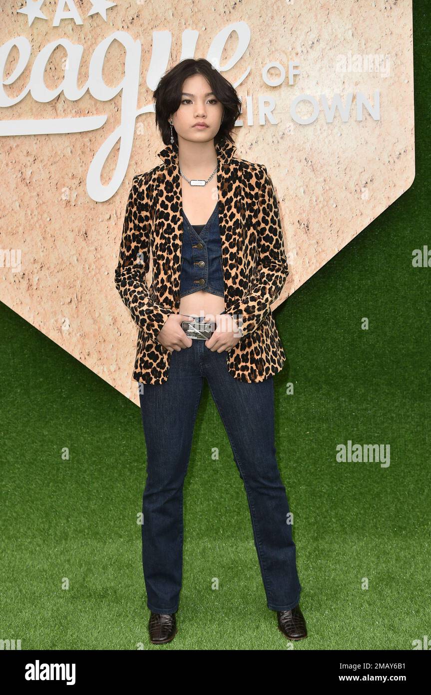 Riley Lai Nelet arrives at the premiere of 