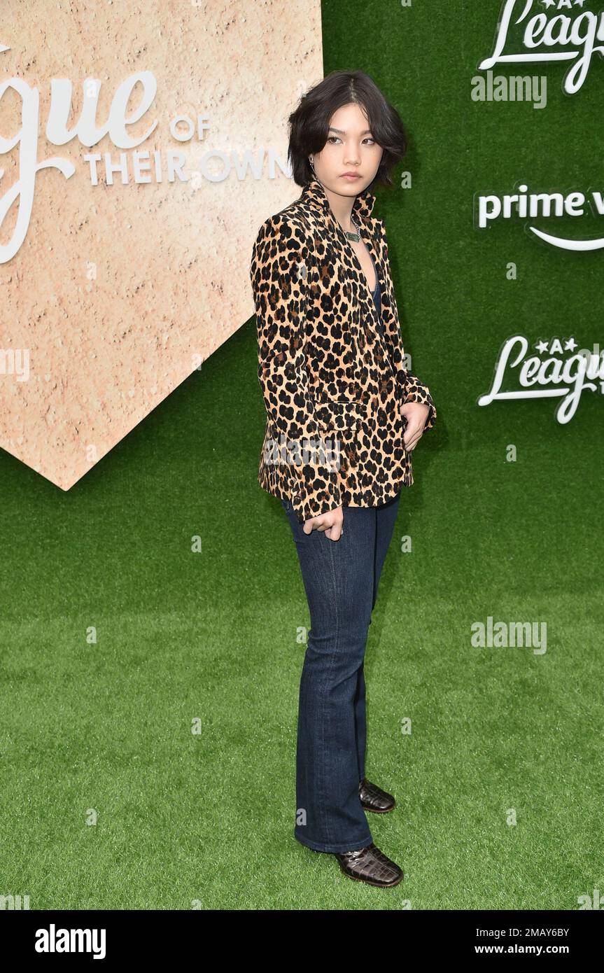 Riley Lai Nelet arrives at the premiere of 