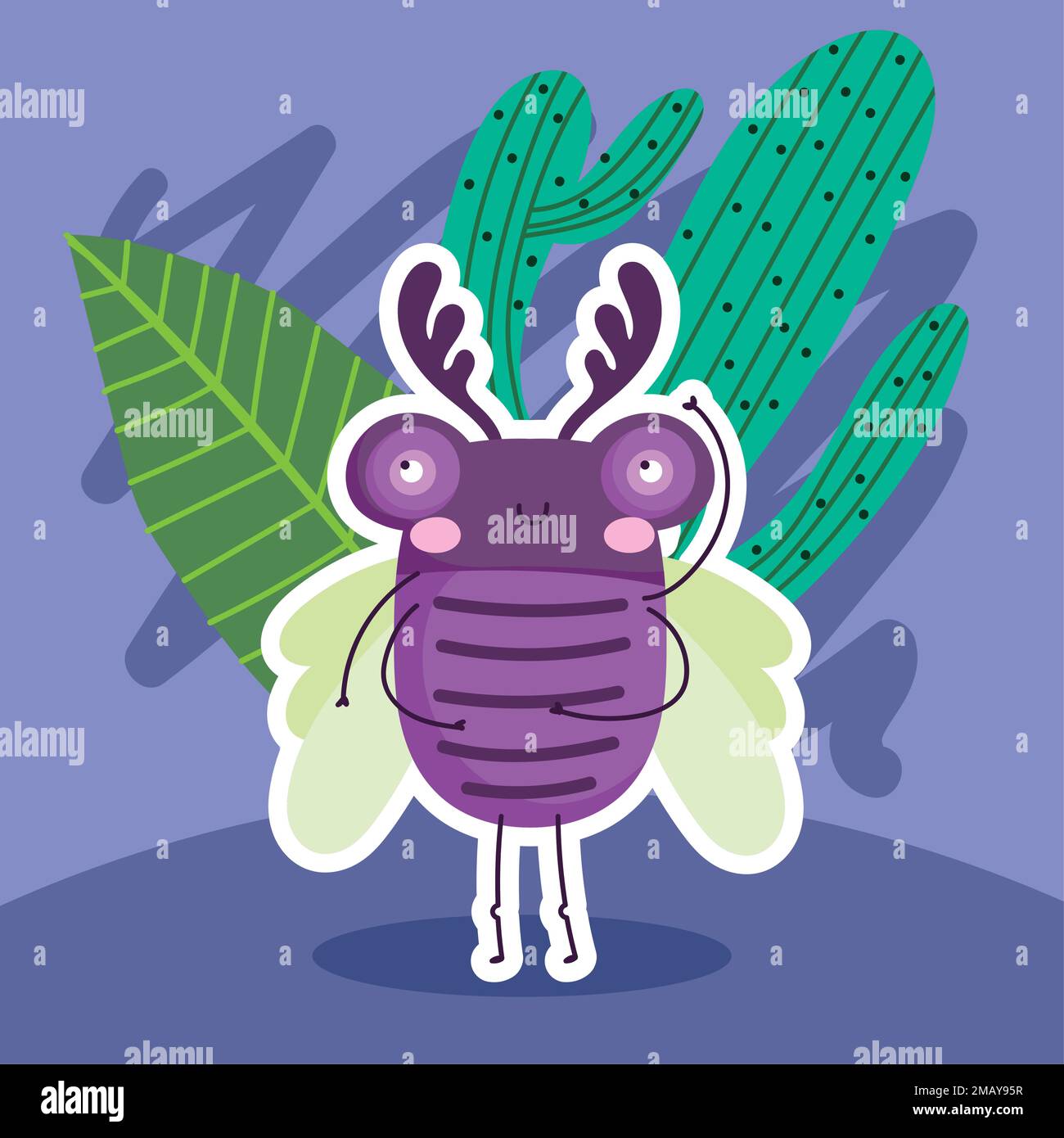 Insect Antennas Stock Vector Images Alamy