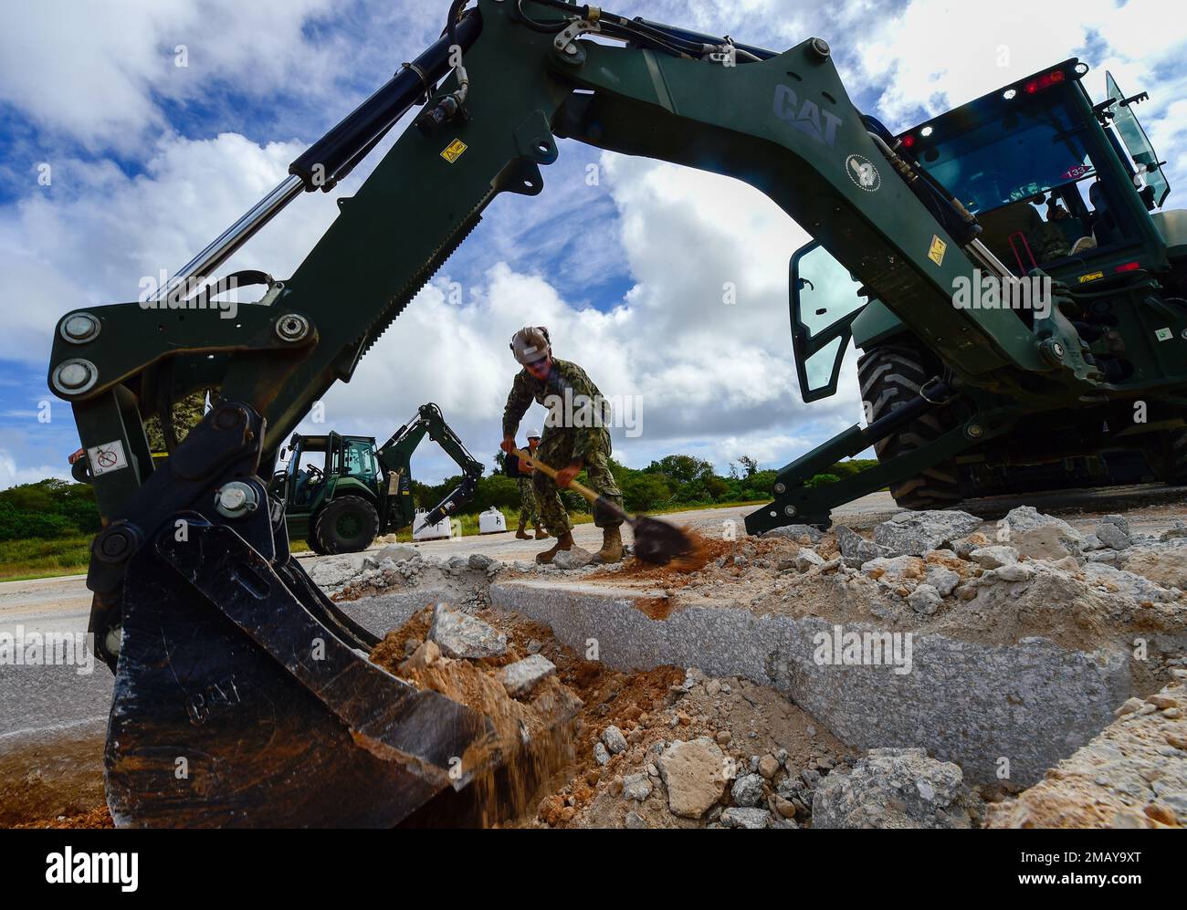 ANDERSEN AIR FORCE BASE, Guam (June 8, 2022) Equipment Operator 2nd