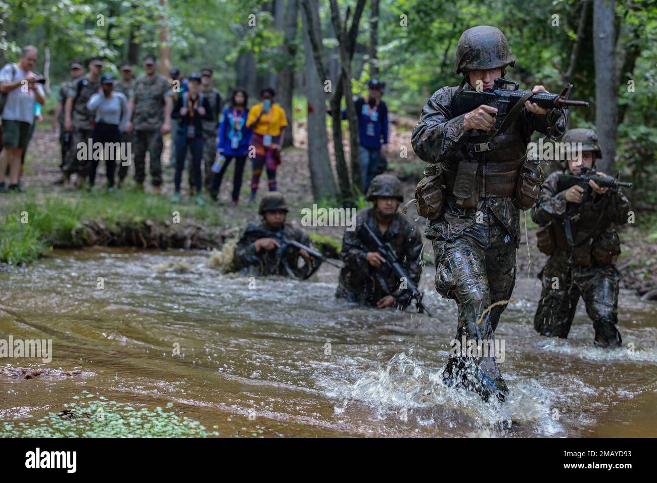 U.S. Marine Corps Lance Cpl. Anson Warren, serving as a tactics