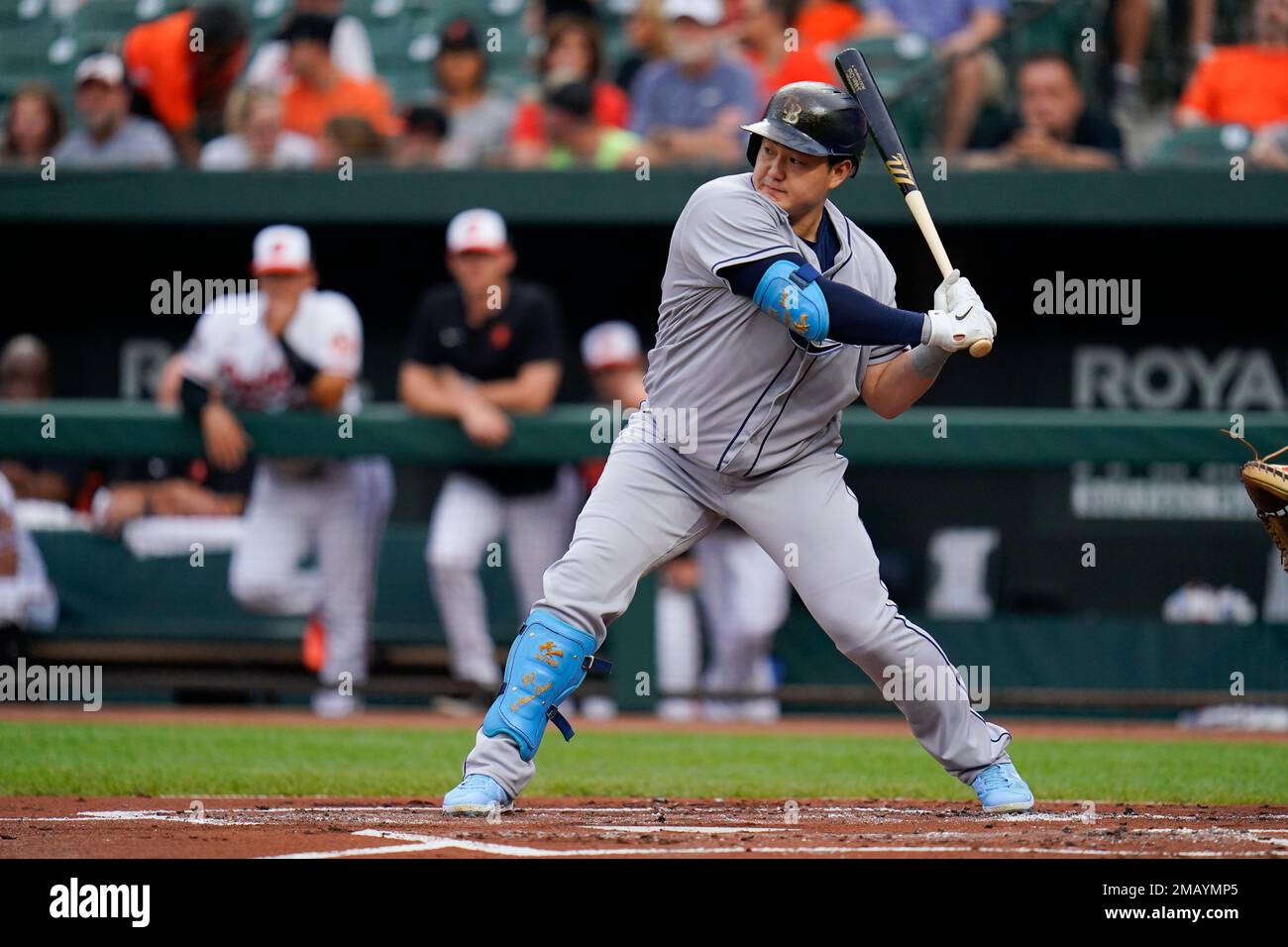 Tampa Bay Rays' JiMan Choi during an at bat against the Baltimore