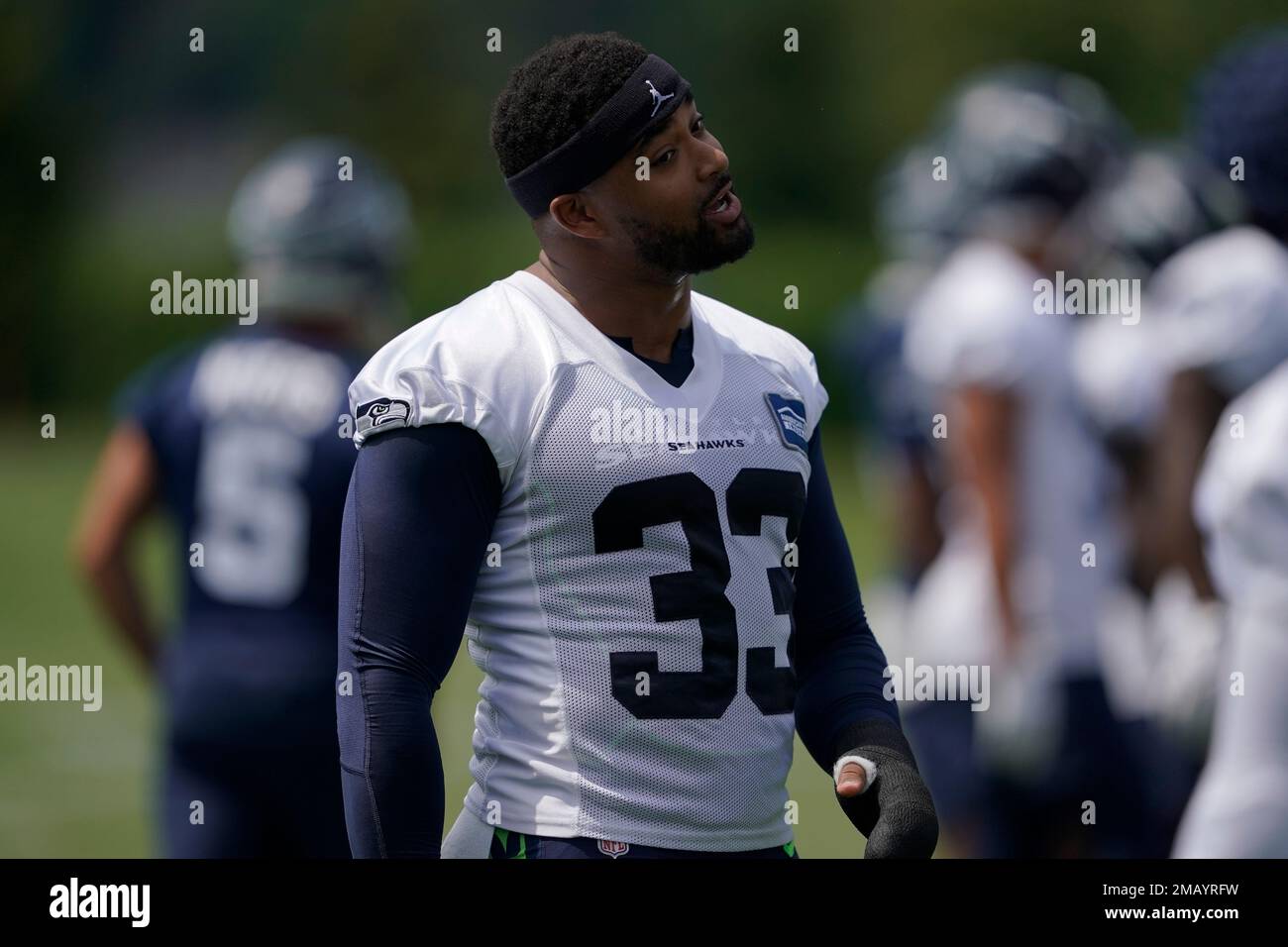 Seattle Seahawks strong safety Jamal Adams (33) in action during