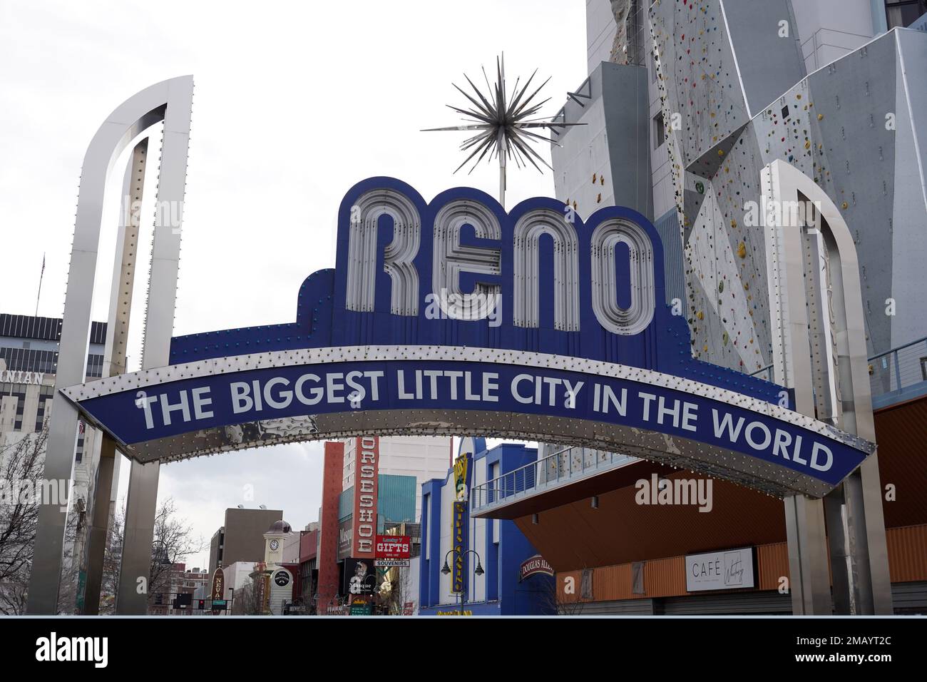 The biggest little city in the world hi-res stock photography and