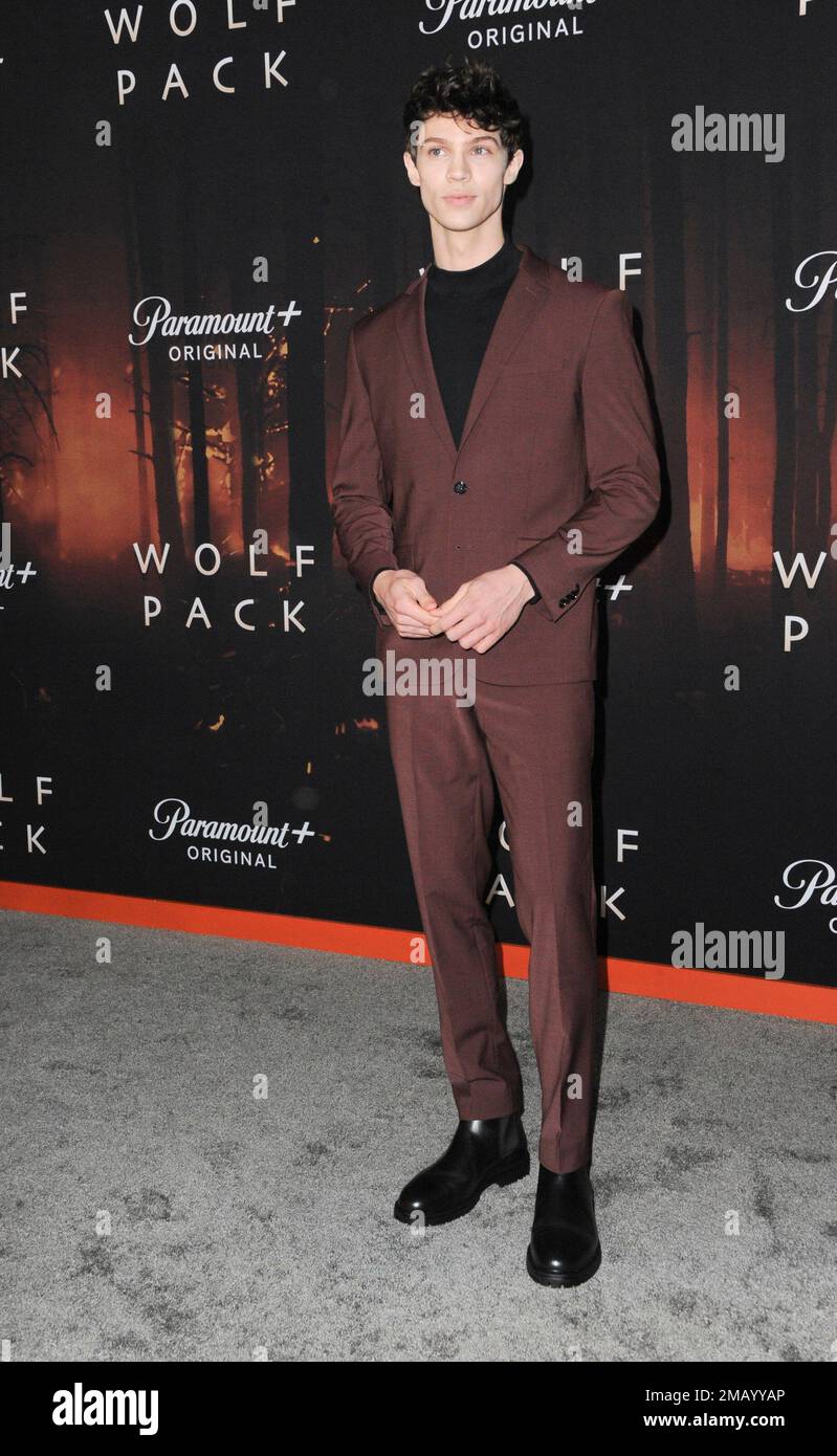 Los Angeles, CA. 19th Jan, 2023. Zack Nelson at arrivals for WOLF PACK