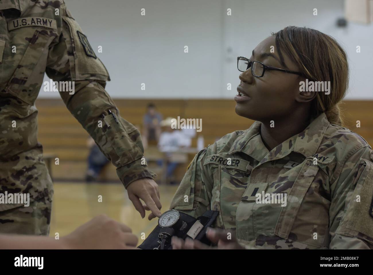 Webb Rizor U.S. Army 1st Lt. Michele Webb, 306th Army Field Medical Hospital ...