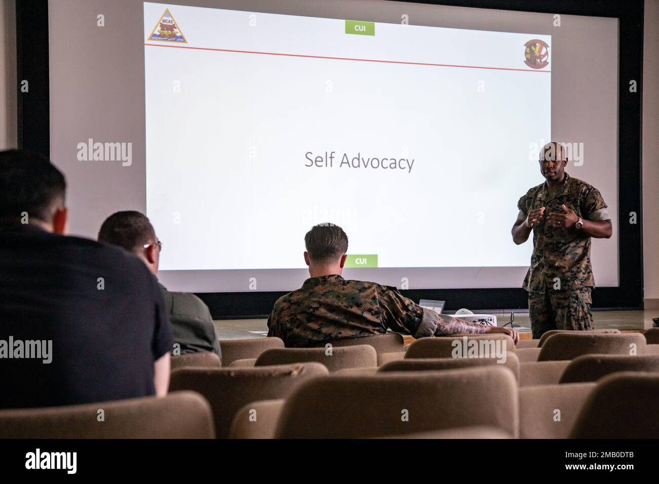 U.S. Marine Corps Capt. Melvin Jacobs, the creator and director of the