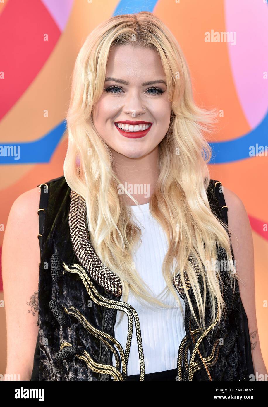 Ava Phillippe arrives at Louis Vuitton's 200 Trunks, 200 Visionaries