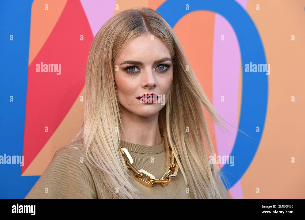 Samara Weaving arrives at Louis Vuitton's 200 Trunks, 200 Visionaries