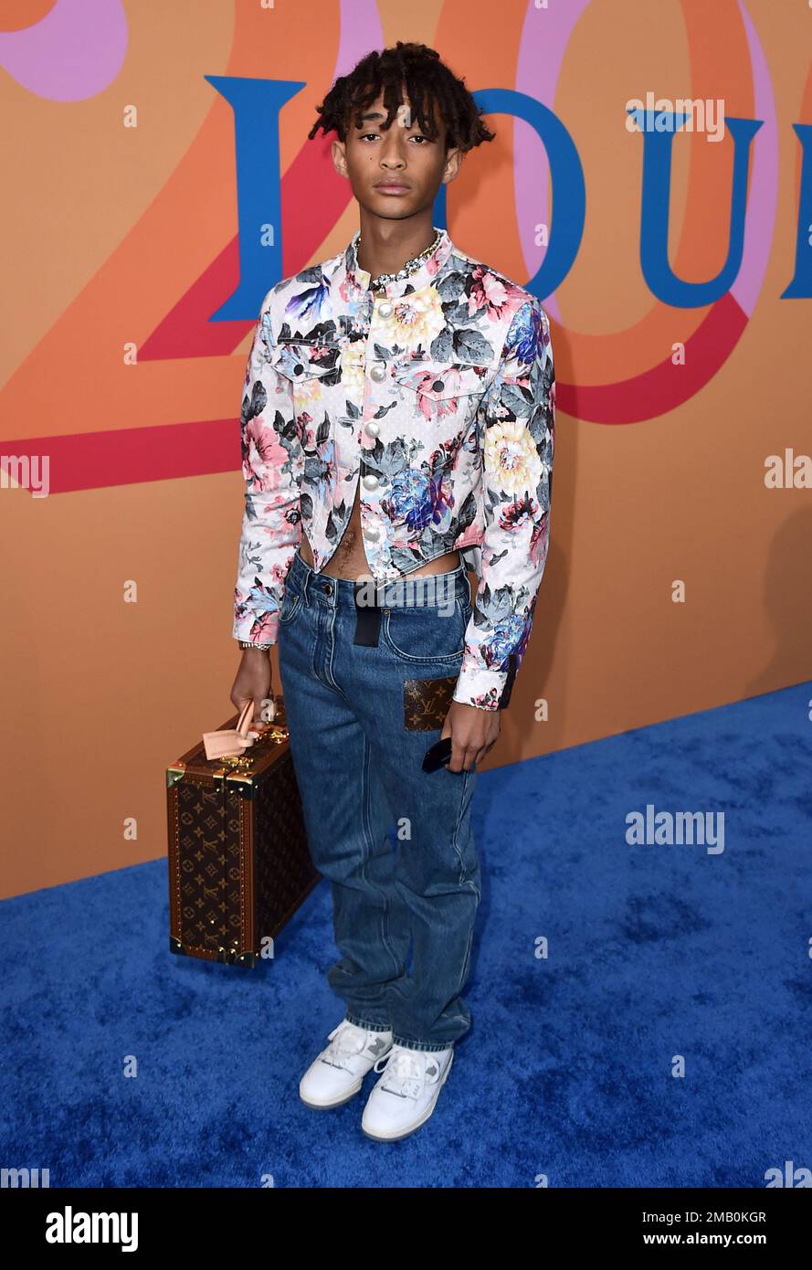 Jaden Smith arrives at Louis Vuitton's 200 Trunks, 200 Visionaries: The  Exhibition, Thursday, July 28, 2022, at Louis Vuitton in Beverly Hills,  Calif. (Photo by Jordan Strauss/Invision/AP Stock Photo - Alamy