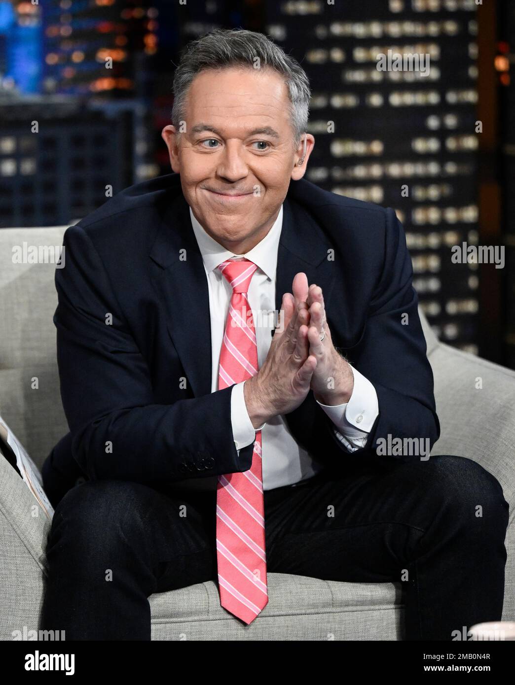 Television host Greg Gutfeld appears on FOX News Channel's late-night ...