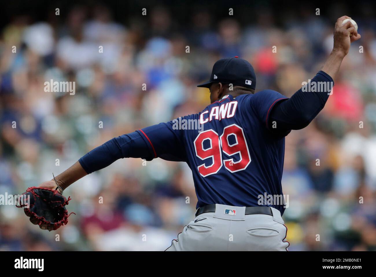 Minnesota Twins' Yennier Cano pitches during the fifth inning of a ...