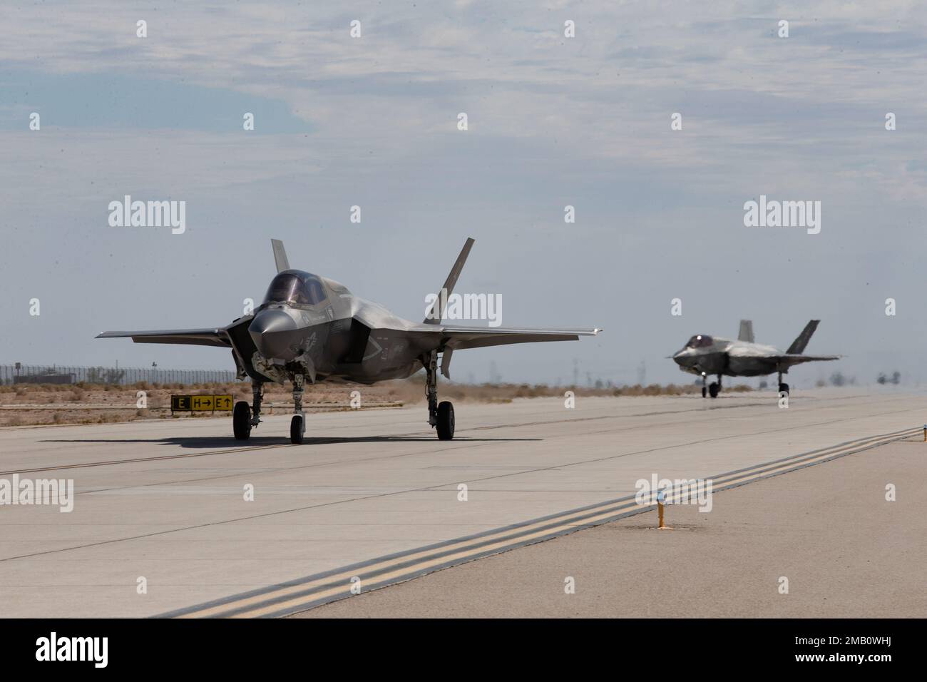 Us Marine Corps F 35bs Lightning Ii With Marine Fighter Attack Squadron Vmfa 122 13th 