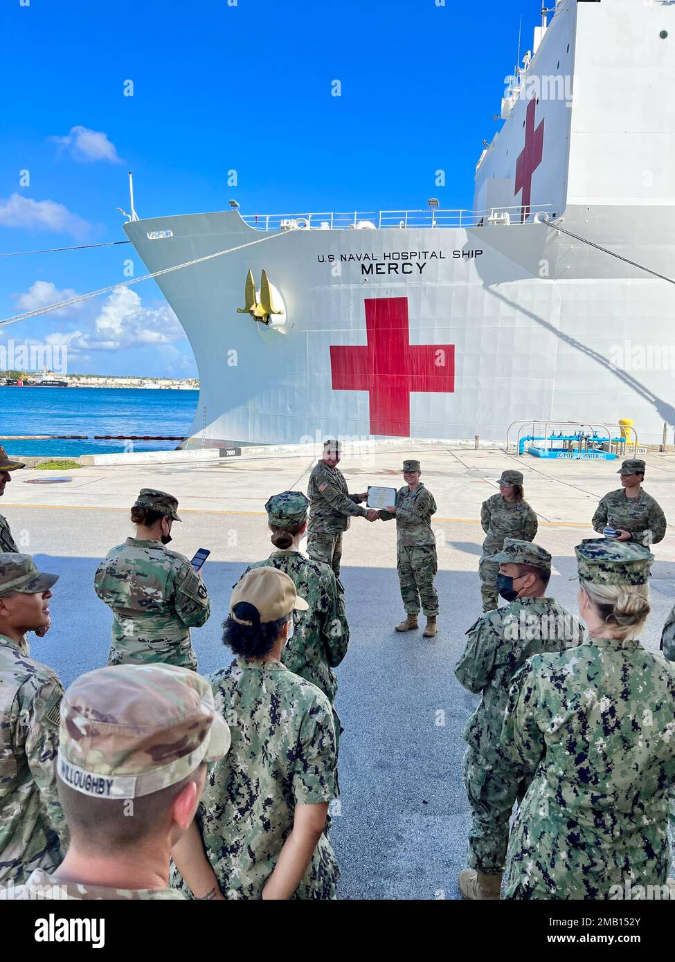YIGO, Guam (June , 2022) Soldiers with Pacific Partnership 2022