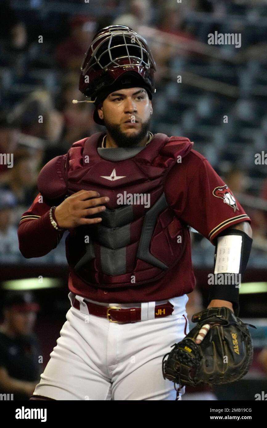 Washington Nationals catcher Keibert Ruiz (20) in the first inning