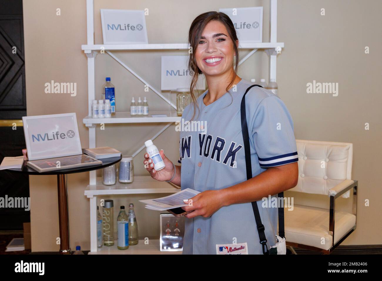 Grace Lyons attends the Backstage Creations Lounge at the 2022 ESPY