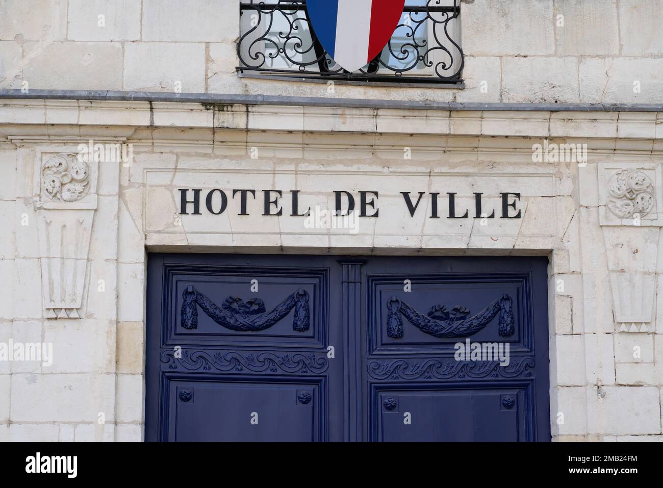 hotel de ville france text building mean town hall in office facade