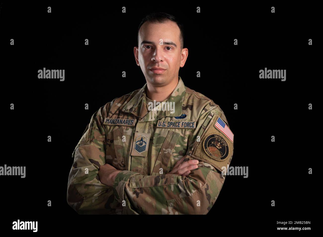 Spoc Image Guardians from Space Operations Command and U.S. Space Command pose for ...