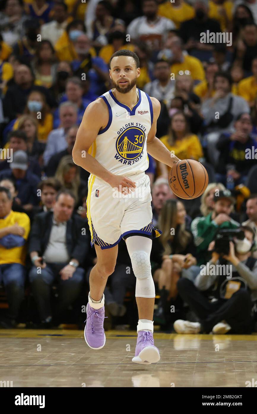 Golden State Warriors guard Stephen Curry (30) during Game 5 of  basketball's NBA Finals against the Boston Celtics in San Francisco,  Monday, June 13, 2022. (AP Photo/Jed Jacobsohn Stock Photo - Alamy