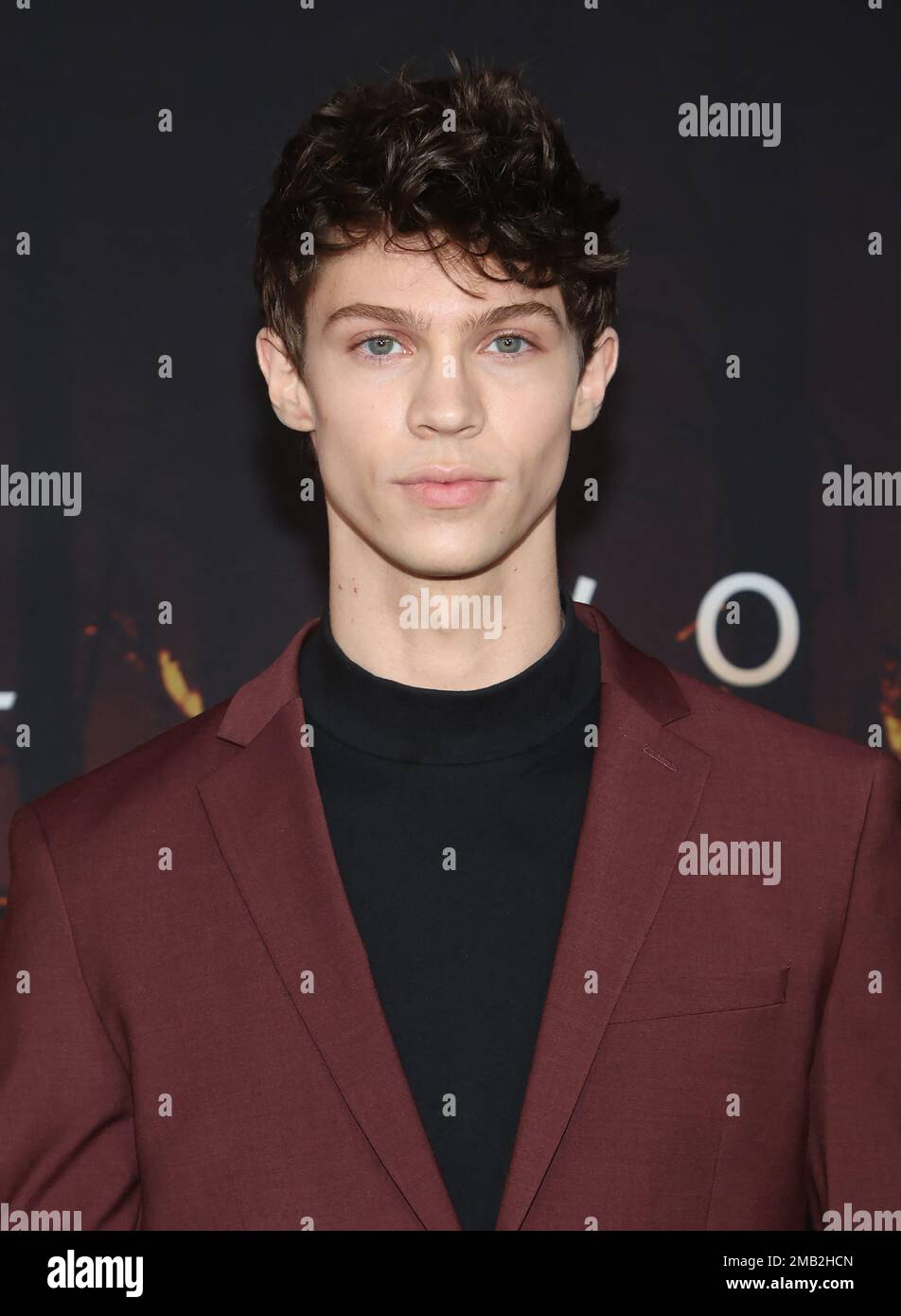 Zack Nelson, at Los Angeles Premiere Of Paramount+'s "Wolf Pack" at