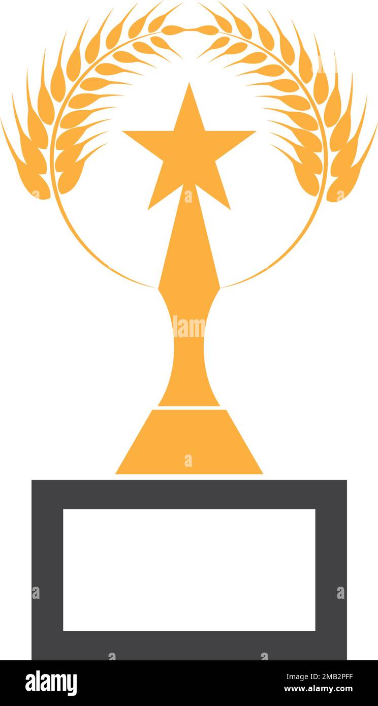 Trophy cup vector icon winner symbol Stock Vector Image & Art - Alamy