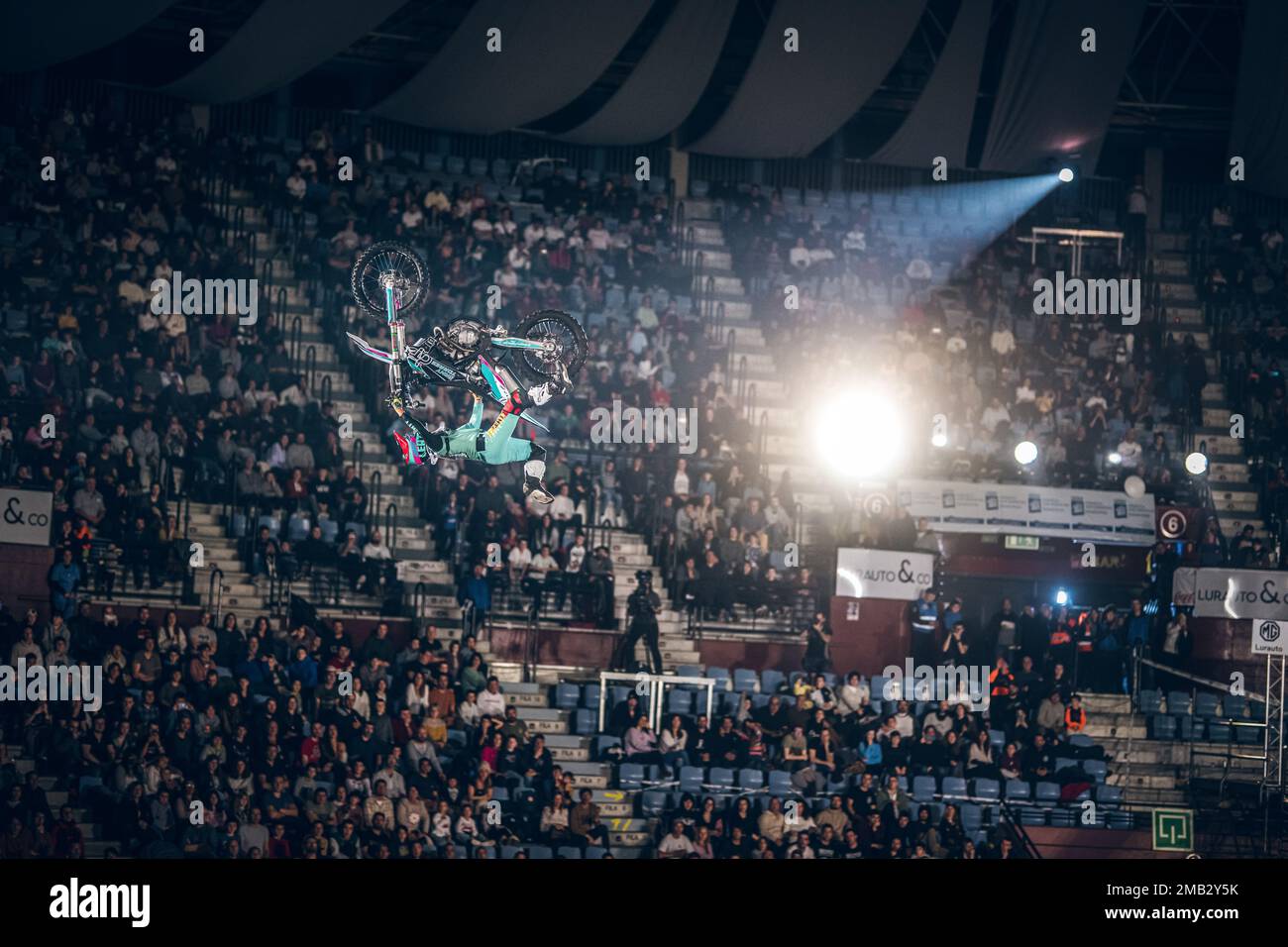 Dany Torres participating in a Freestyle event in Spain Stock Photo - Alamy