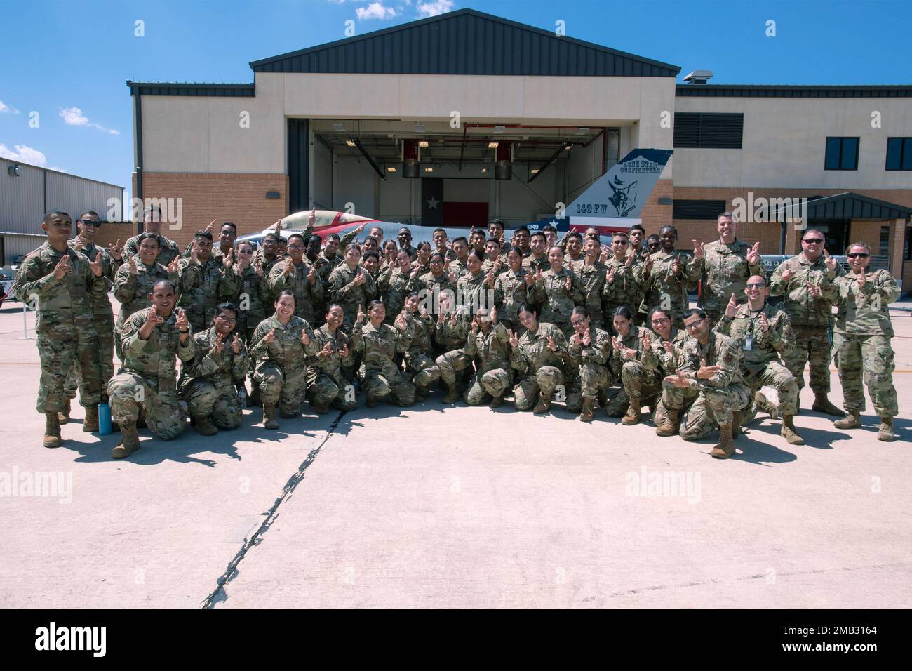 Air Force ROTC cadets from Embry Riddle Aeronautical University visited
