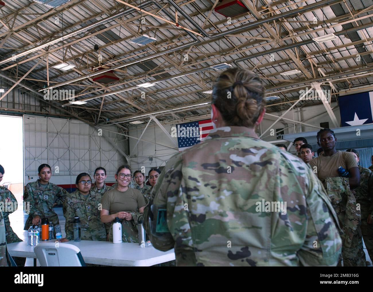 Air Force ROTC cadets from Embry Riddle Aeronautical University visited