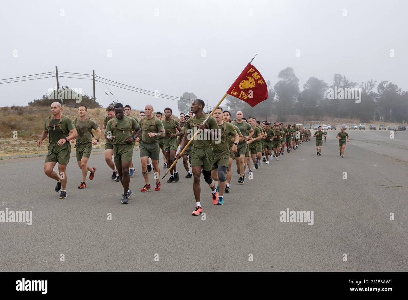 U.S. Marine Corps Lt. Col. Benjamin R. Heredia, commanding officer, and ...