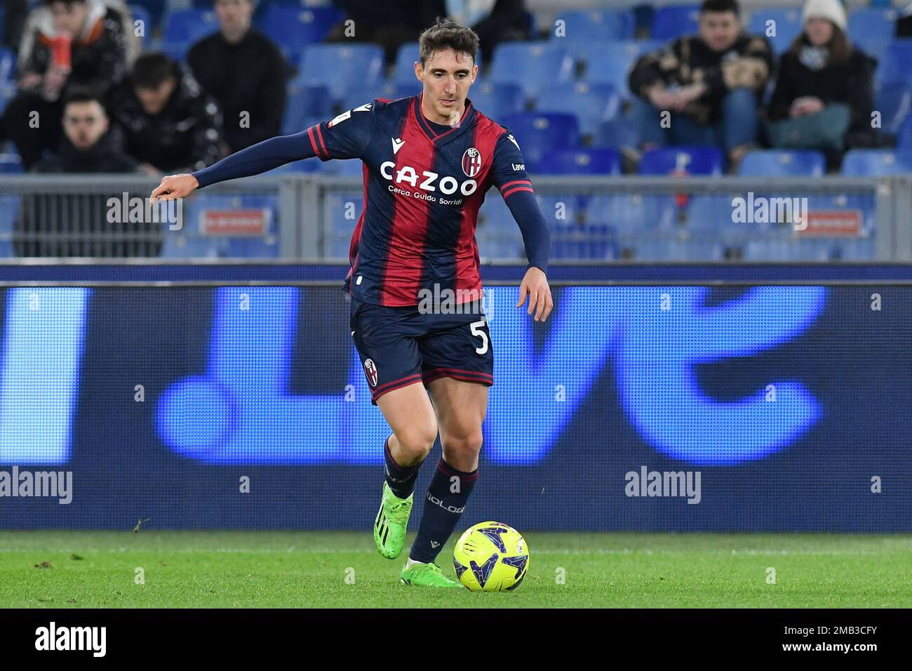 Rome, Italy , 19th January , 2023 Pictured left to right, Andrea