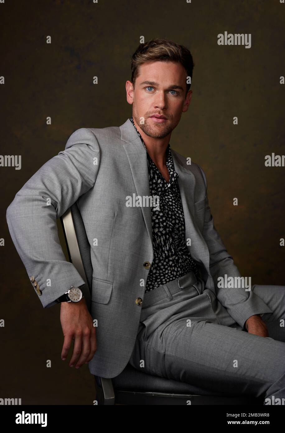 Actor Taylor John Smith poses for a portrait at the London Hotel