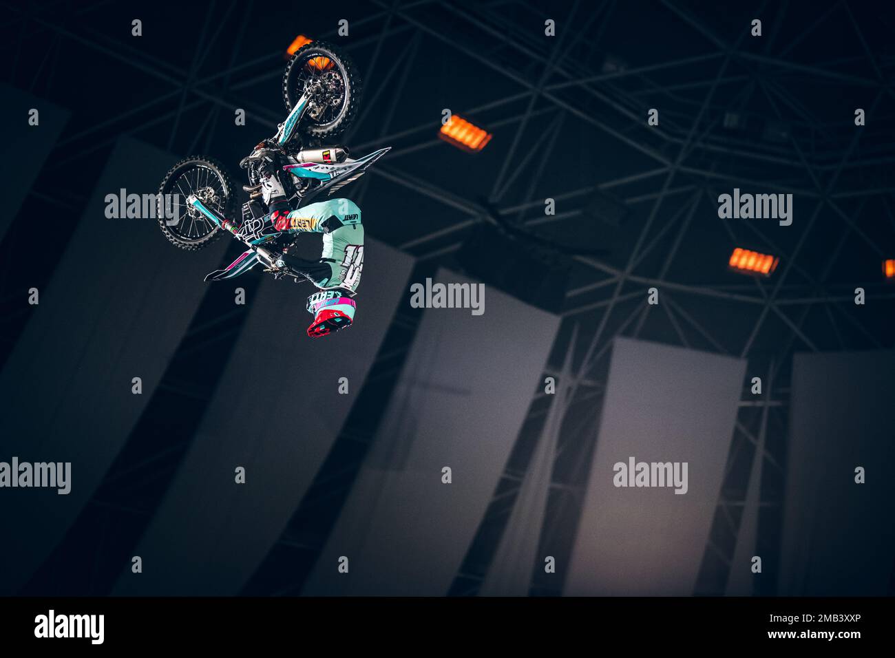 Dany Torres participating in a Freestyle event in Spain Stock Photo - Alamy
