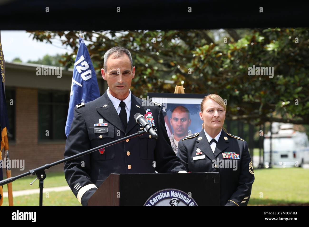 1st battalion 120th infantry regiment hires stock photography and