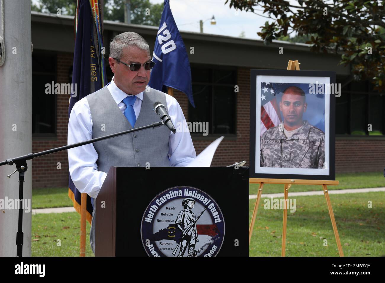 U.S. Army Master Sgt. (Retired) Robert Baker, a former platoon sergeant