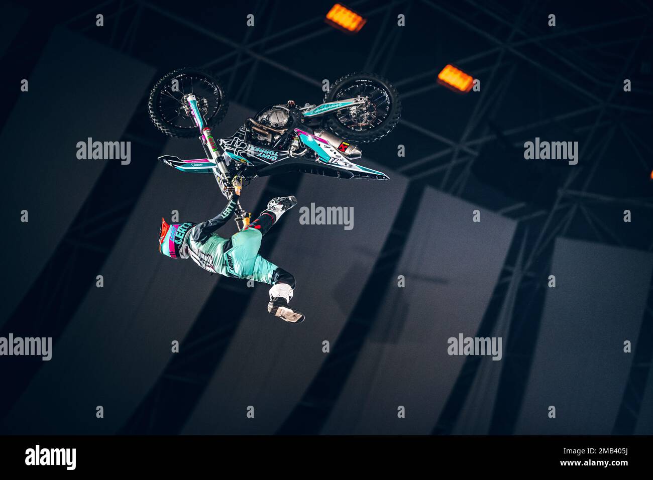 Dany Torres participating in a Freestyle event in Spain Stock Photo - Alamy