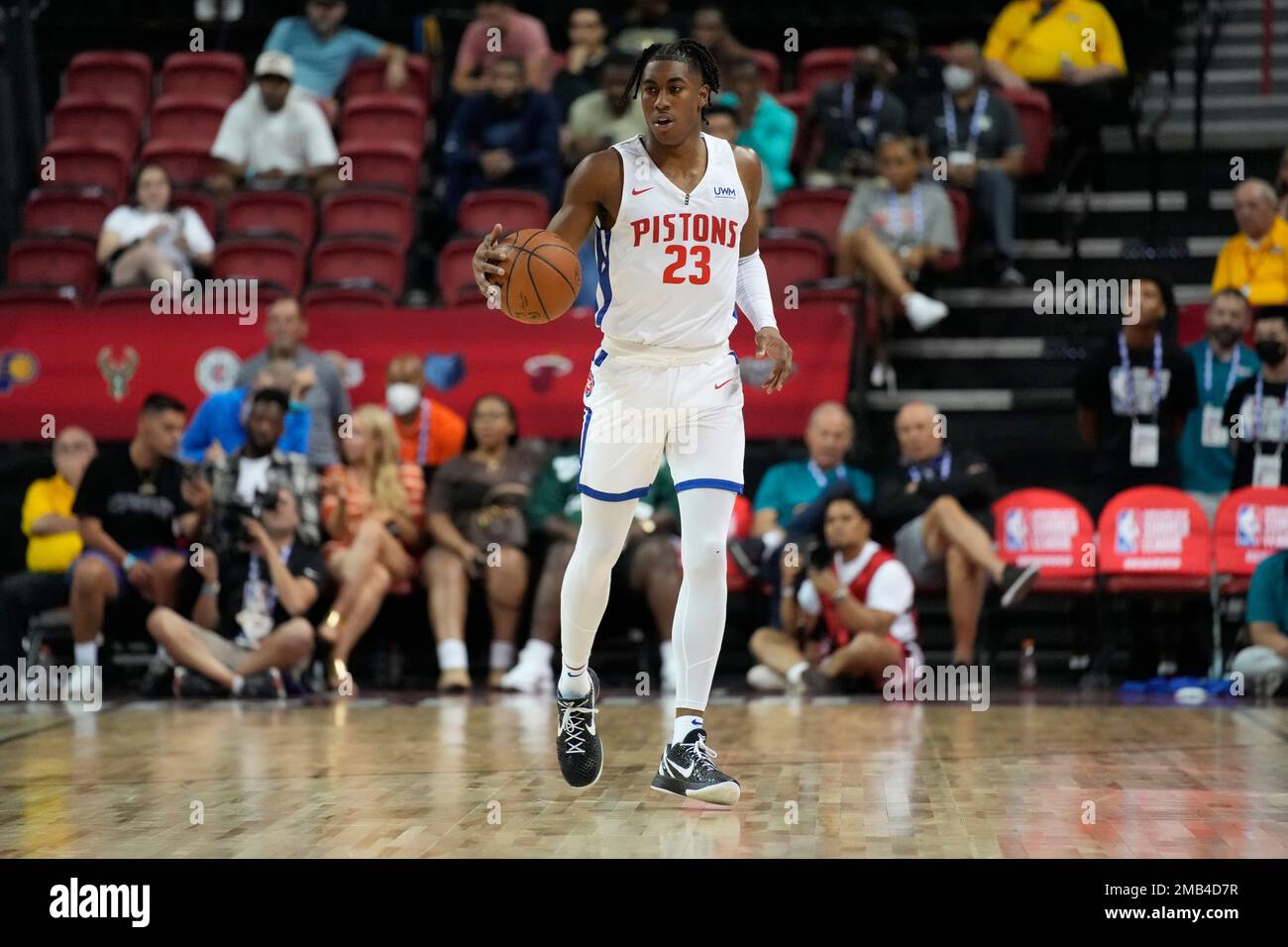 Pistons' Jaden Ivey kicks off Las Vegas Summer League run with  scintillating performance vs. Trail Blazers