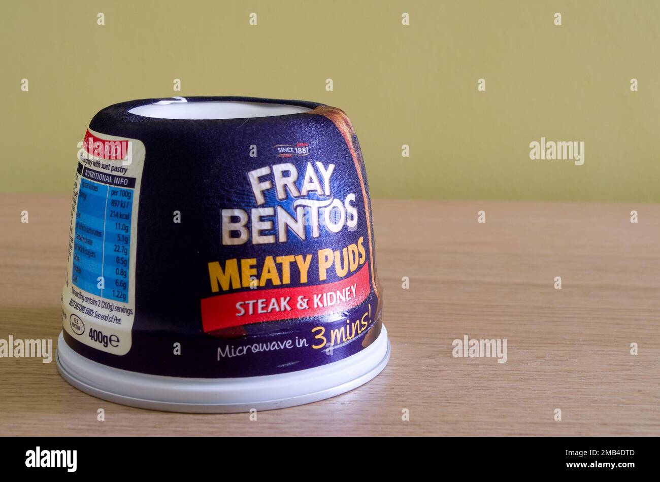 Fray Bentos Pudding Au Steak Et Aux Reins 400 G X 8 Fray Bentos Pudding Au Steak Et Aux Reins 400 G X 8