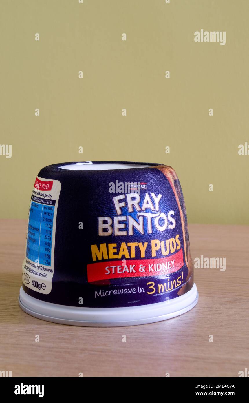 Fray Bentos Meaty Puds Steak Kidney Pudding UK Stock Photo Alamy Fray Bentos Meaty Puds Steak Kidney Pudding UK Stock Photo Alamy