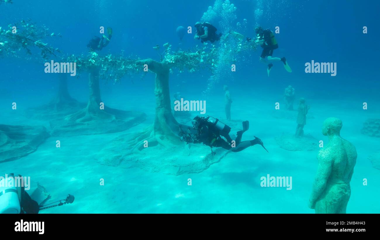 Museum of Underwater Sculpture Ayia Napa (MUSAN) . Art work sculptor