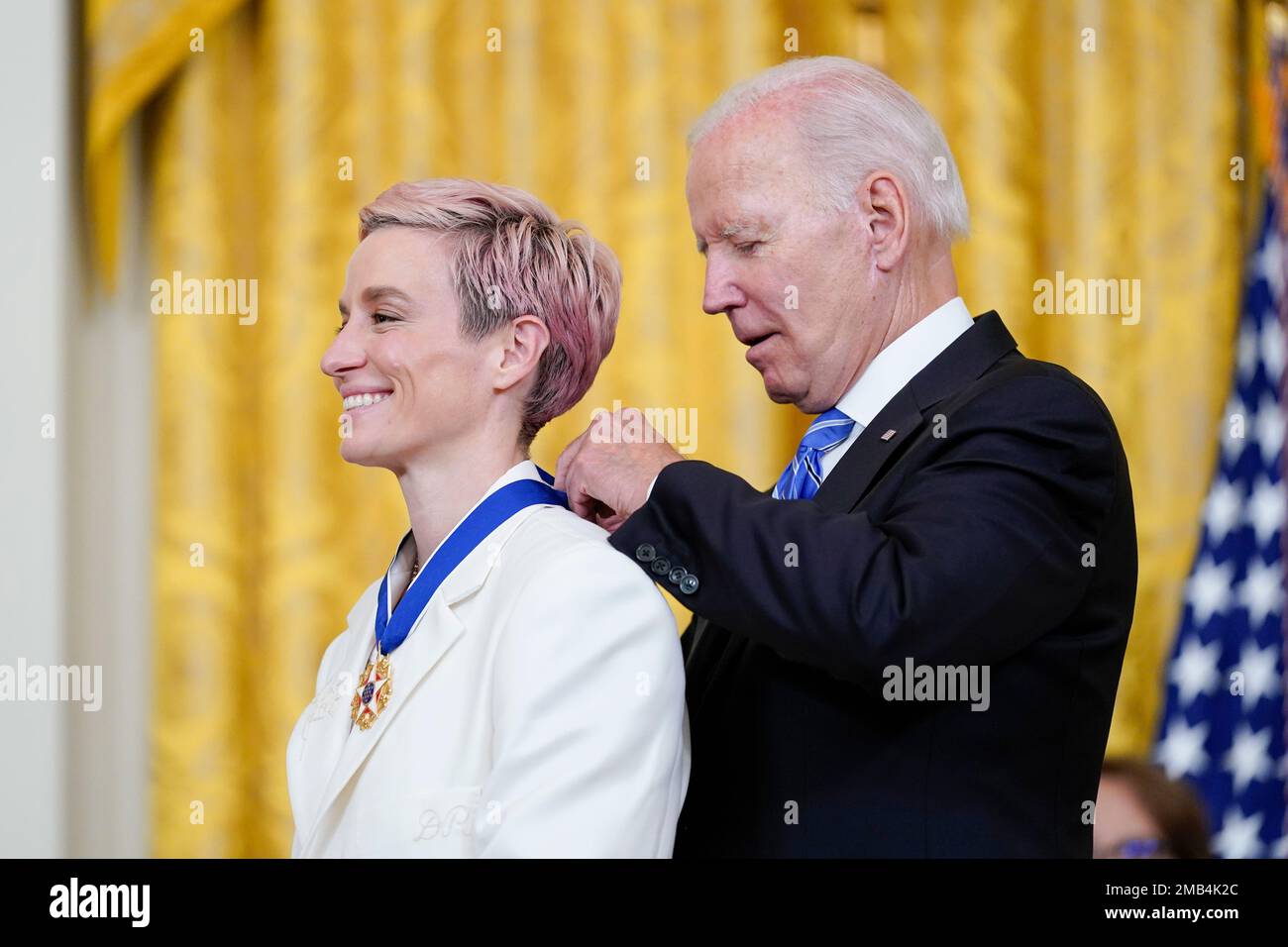 President Joe Biden awards the nation's highest civilian honor, the