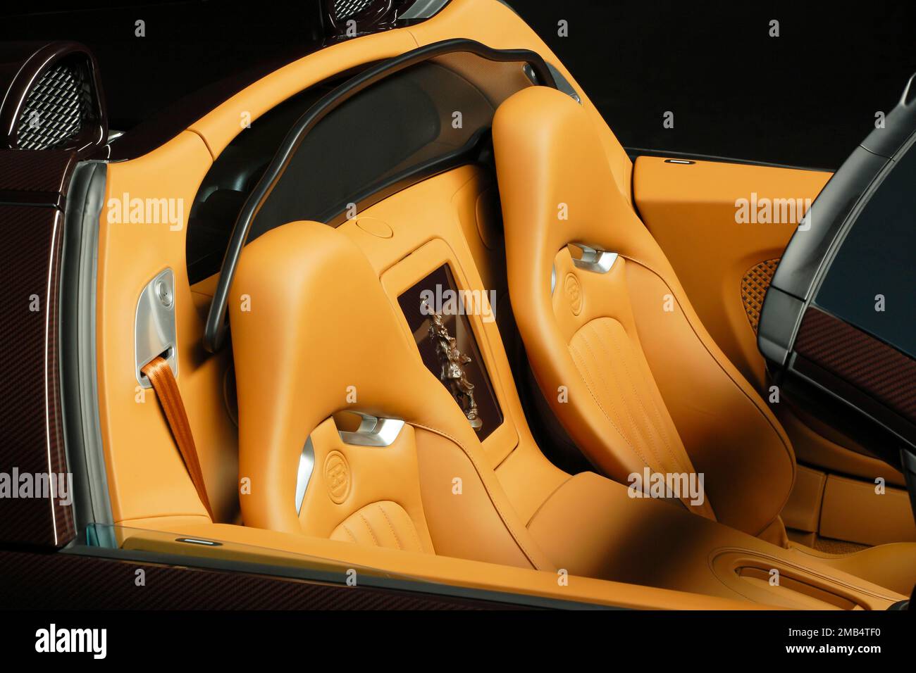 Sports car special model Rembrandt Bugatti from the series Les Legendes de Bugatti. The model